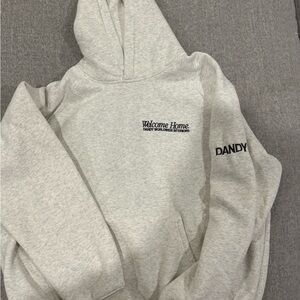 Welcome Home DANDY Grey Hoodie